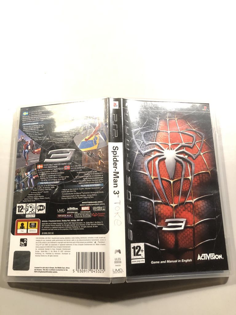 Spider-Man 3 ROM Download for PSP