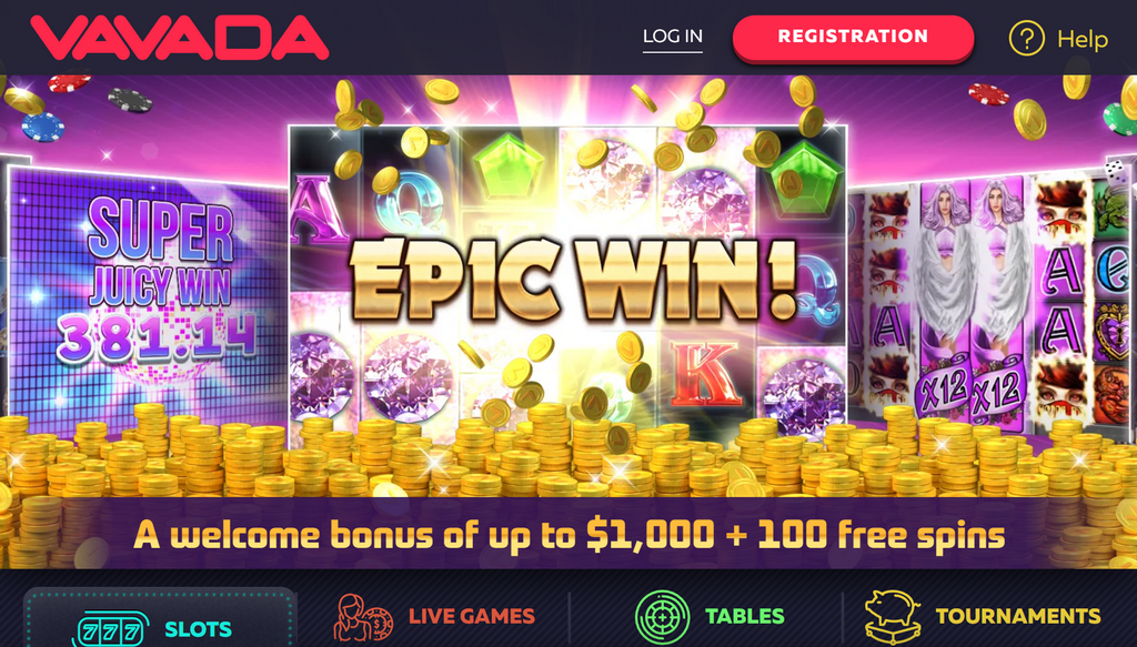 Сайт онлайн-казино VAVADA