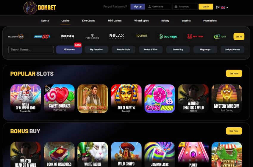 DONBET ONLINE CASINO